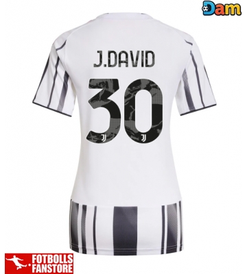 Juventus Jonathan David #30 Hemmatröja Dam 2025-26 Kortärmad